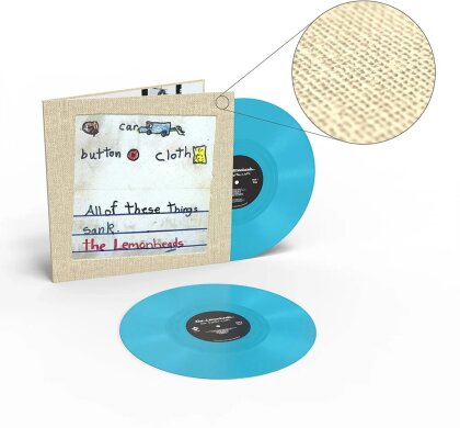 The Lemonheads - Car Button Cloth (2025 Reissue, Expanded, Deluxe Edition, Clothbound Blue Vinyl, 2 LPs)