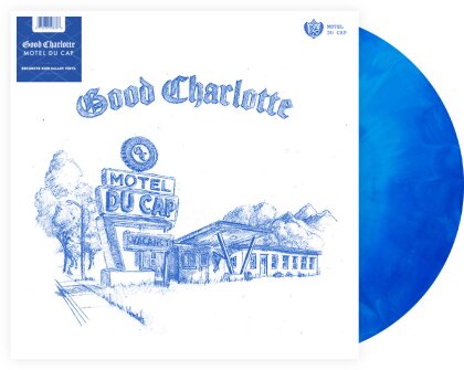 Good Charlotte - Motel Du Cap (Indie Exclusive, 140 Gramm, Blue & White Vinyl, LP)