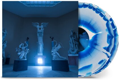 Perturbator - Age Of Aquarius (Indie Exclusive, White Sky Blue Ink Spot Vinyl, 2 LPs)
