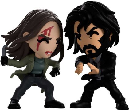 John Wick - Ballerina Vinyl Figuren 2er-Pack Ballerina & John Wick 11 cm