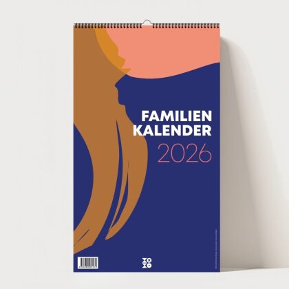 Der Familienkalender, Wandkalender - Familienplaner 2026 mit 5 Spalten