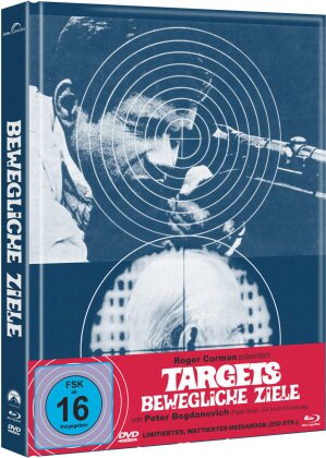 Targets - Bewegliche Ziele (1968) (Cover W, Wattiert, Collector's Edition Limitata, Mediabook, Blu-ray + DVD)
