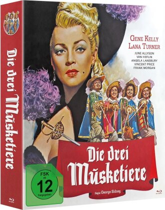 Die drei Musketiere (1948) (Digipack, Blu-ray + DVD)