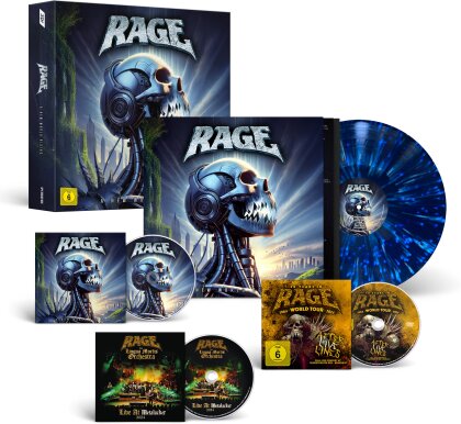 Rage - A New World Rising (Fanbox, LP + 2 CDs + DVD)