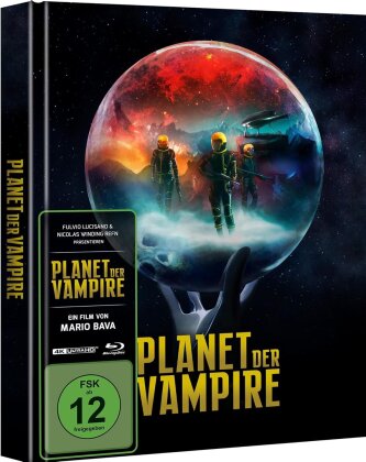 Planet der Vampire (1965) (Limited Edition, Mediabook, 4K Ultra HD + 2 Blu-rays)