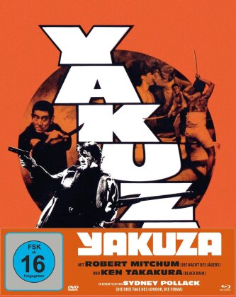 Yakuza (1974) (Cover B, Limited Edition, Mediabook, Blu-ray + DVD)