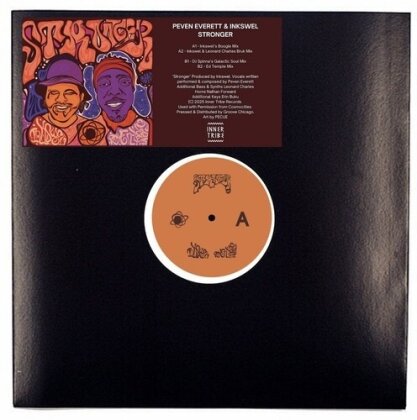 Peven Everett & Inkswel - Stronger (12" Maxi)