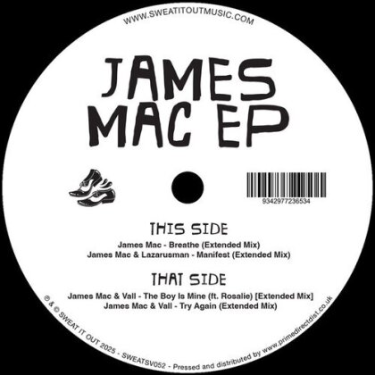 James Mac - James Mac EP (12" Maxi)