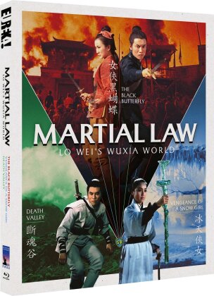 Martial Law: Lo Wei's Wuxia World - The Black Butterfly (1968) / Death Valley (1968) / Vengeance of a Snow Girl (1971) (2 Blu-rays)