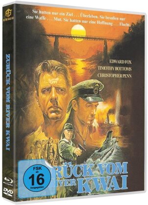 Zurück vom River Kwai (1989) (Cover B, Blu-ray + DVD)