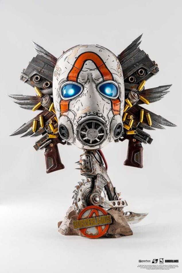 Borderlands Replik 1/1 Scale Art Mask Psycho Bandit 46 cm