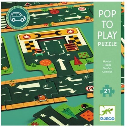 Riesenpuzzle Strasse