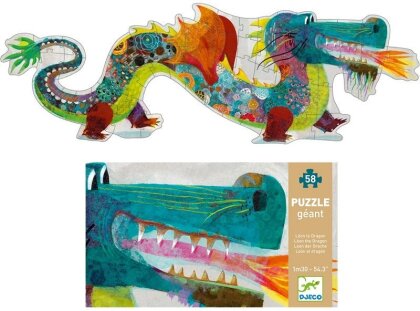 Leon der Drache 58 Teile Puzzle