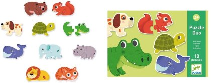 Tiere Duo Puzzle