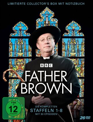 Father Brown - Staffel 1-8 (+ Notizbuch, BBC, Limited Collector's Edition, 27 DVDs)