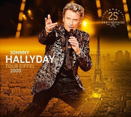 Johnny Hallyday - Live à la Tour Eiffel (2025 Reissue, 25th Anniversary Edition, 2 CDs + 2 DVDs)