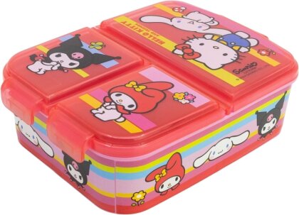 Boite à Repas - Kitty and Friends - Sanrio - Multi Compartiments
