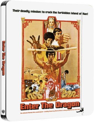 Enter the Dragon (1973) (Limited Edition, Steelbook, 4K Ultra HD + Blu-ray)