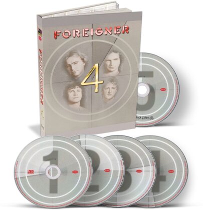 Foreigner - 4 (2025 Reissue, + Bluray Audio Only, Rhino, Deluxe Edition, 4 CDs)