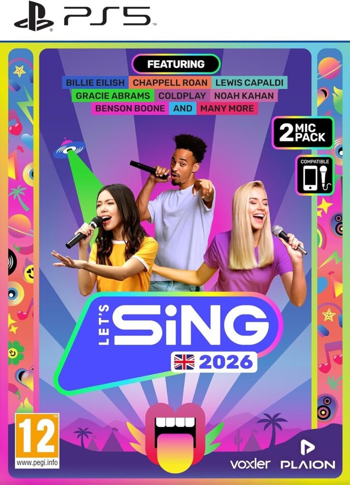 Let's Sing 2026 International Version [+ 2 Mics]