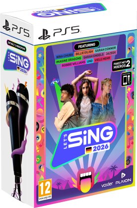 Let's Sing 2026 German Version [+ 2 Mics]