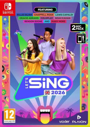 Let's Sing 2026 International Version [+ 2 Mics]
