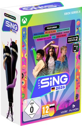 Let's Sing 2026 German Version [+ 2 Mics]
