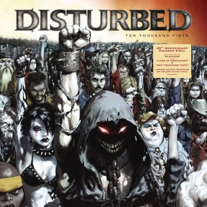 Disturbed - Ten Thousand Fists (2025 Reissue, Reprise, Yellow Vinyl, 2 LPs)