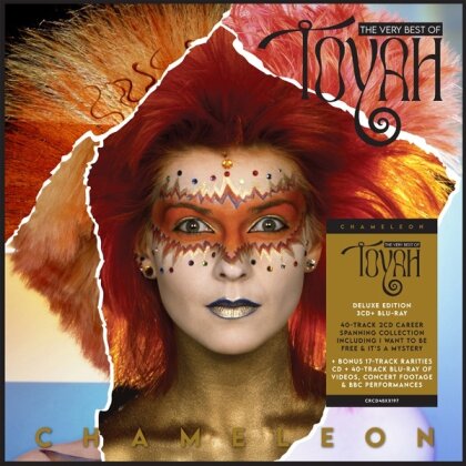 Toyah - Chameleon: The Very Best Of Toyah (Boxset, Cherry Red Records, 3 CDs + Blu-ray)