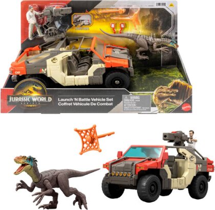 Jurassic World - Jurassic World Saga Vehicle Set