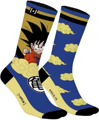Chaussettes - Goku Enfant & Nuage Magique - Dragon Ball - 39/42 - Taille 39/42