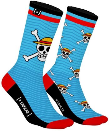 Chaussettes - Jolly Roger & Cie - One Piece - 39/42 - Size 39/42