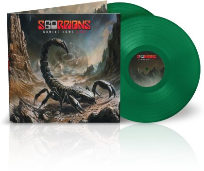 Scorpions - Coming Home Live (CH Exclusive, Gatefold, Edizione Limitata, Green Vinyl, 2 LP)