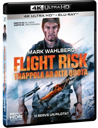 Flight Risk - Trappola ad alta quota (2025) (4K Ultra HD + Blu-ray)