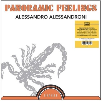 Alessandro Alessandroni - Panoramic Feelings - OST (2025 Reissue, Yellow Vinyl, LP)
