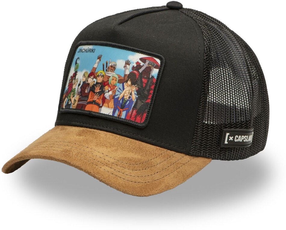 Casquette Trucker - Jinchûriki (Beige/Noir) - Naruto Shippuden - U