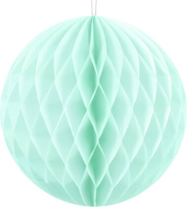 Wabenball Deko mint 1 Stück 10cm