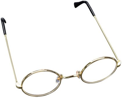 Oma Brille mit klaren Gläsern