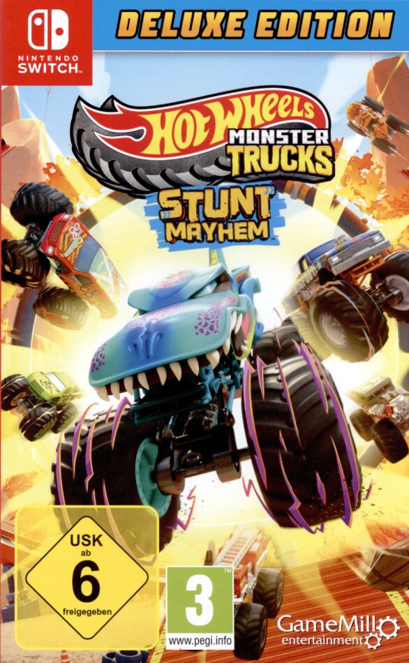 Hot Wheels Monster Trucks: - Stunt Mayhem Deluxe Edition