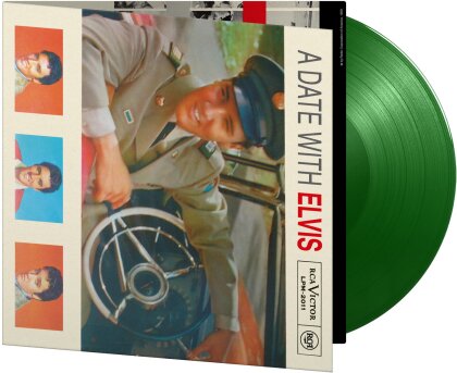 Elvis Presley - A Date With Elvis (2025 Reissue, Music On Vinyl, limited to 2500 Copies, Limited Edition, Light Green Vinyl, LP)