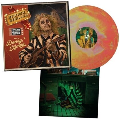 Danny Elfman - Beetlejuice Beetlejuice - OST (Waxwork, Limited Edition, Yellow/Pink Vinyl, LP)