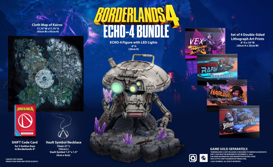 Borderlands 4 Echobot Collector's Edition - (ohne Spiel)