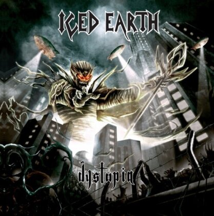 Iced Earth - Dystopia (2025 Reissue, The Circle Music, Limited Edition, Red/Black Vinyl, LP)