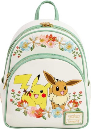 Pokemon by Loungefly Mini Rucksack Pikachu & Eevee Floral
