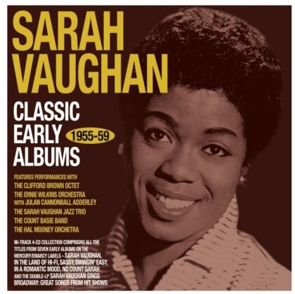 Sarah Vaughan - Classic Early Albums 1955-59 (Acrobat, 4 CDs)