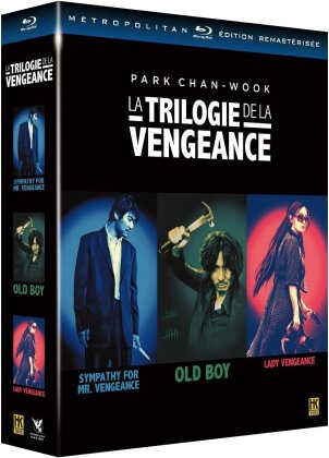 La trilogie de Park Chan-Wook - Sympathy for Mr. Vengeance / Old Boy / Lady Vengeance (3 Blu-ray)