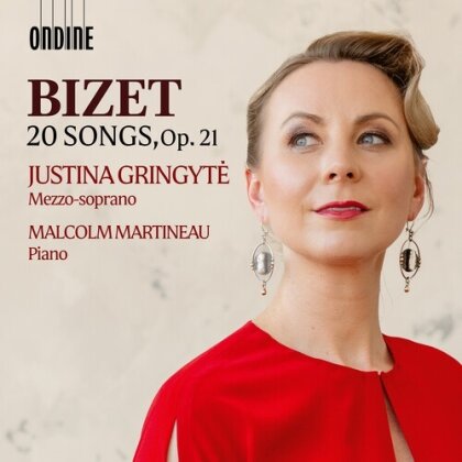 Georges Bizet (1838-1875), Justina Gringyte & Malcolm Martineau - 20 Songs Op. 21