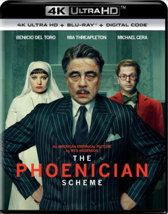 The Phoenician Scheme (2025) (4K Ultra HD + Blu-ray)