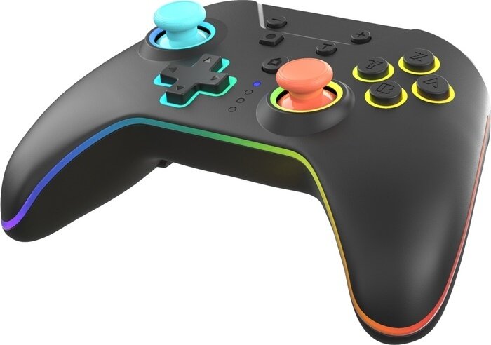 NuRival Wireless Hall Effect Game Controller - black
