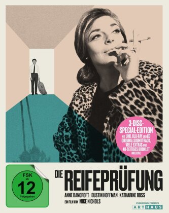 Die Reifeprüfung (1967) (Collector's Edition, 4K Ultra HD + Blu-ray + CD)